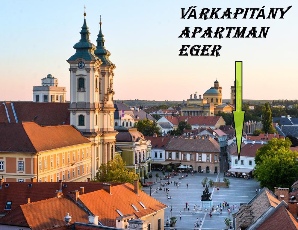 Várkapitány Apartman Eger Exterior foto